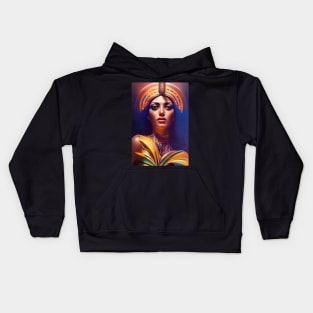 Egyptian Deity of Beauty Kids Hoodie